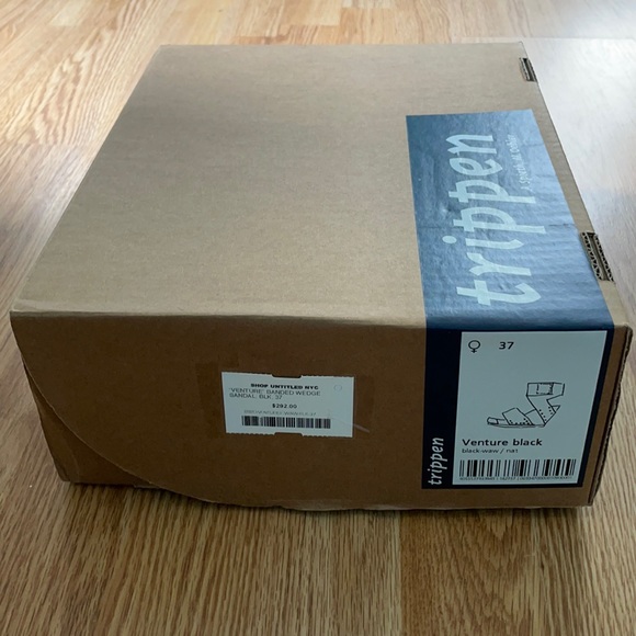 trippen Venture Branded Wedge Sandal - Picture 10 of 11